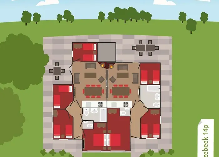 Ganzebeek 14 Pers. Voorthuizen